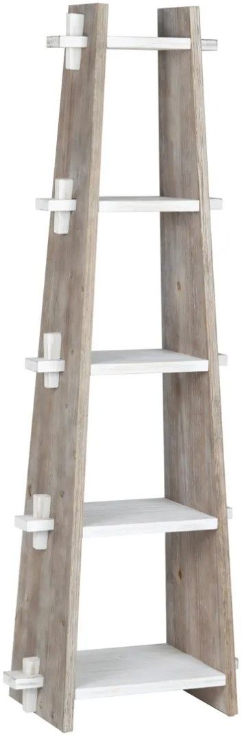 Crestview Collection Kona Beach White Etagere-0
