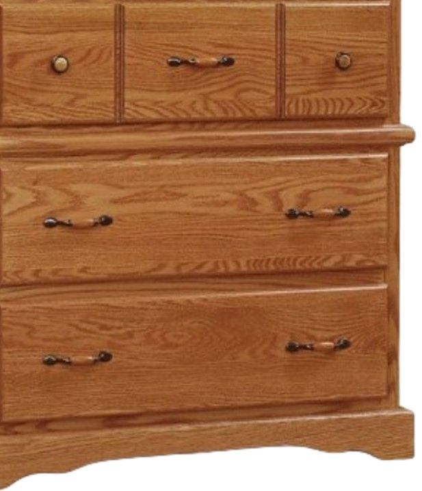 Wolfcraft Furniture Vintage Brown Narrow Chest-1