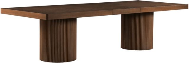 Meridian Furniture Belinda Brown 144" Dining Table-0