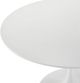 Elements International Isadora White 42" Dining Table-3