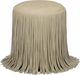 TOV Furniture Shag Me Tan Ottoman-3