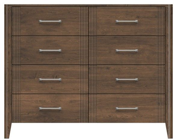 Country View Woodworking Westroom Bedroom Brown Maple 54" Dresser-0