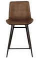 Fairfield® Nadia Brown/Matte Black Counter Stool-1