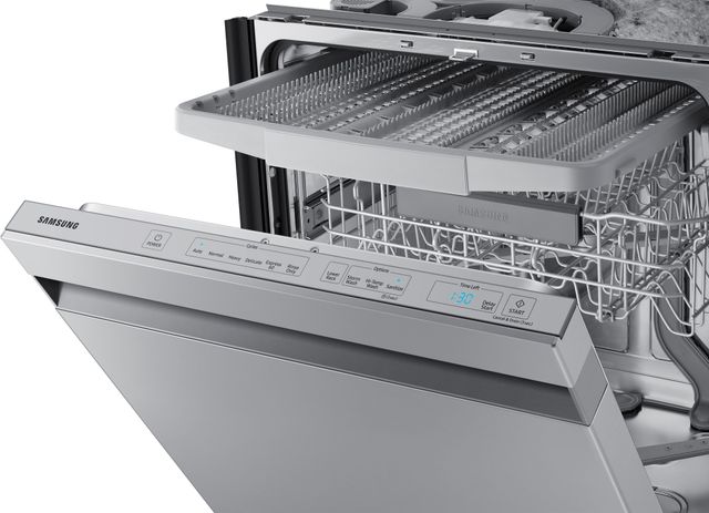 Samsung 24" Fingerprint Resistant Stainless Steel Built In Dishwasher-3