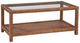 Braxton Culler Customizable Pine Isle Glass Top Coffee Table-1