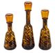 A & B Home Black/Brown Bottles-1
