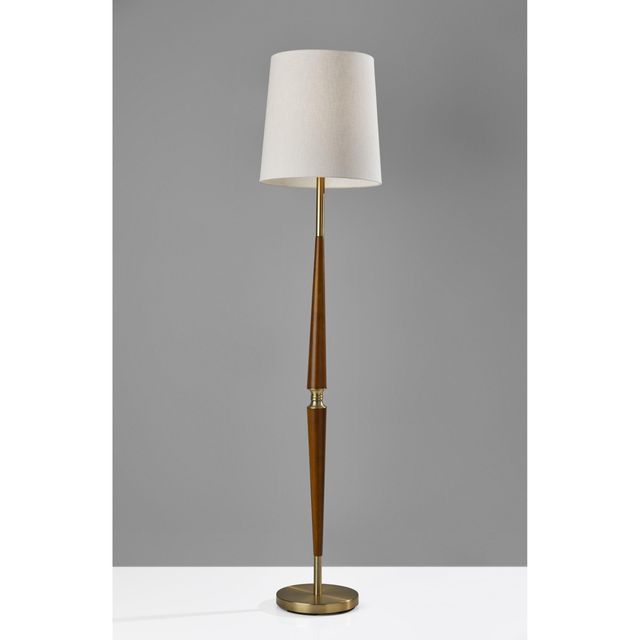 Adesso® Weston Antique Brass Floor Lamp-3