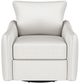 Coaster® Madia Vanilla Upholstered Sloped Arm Swivel Glider Chair-1