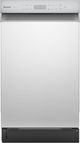 Sharp® 18" Stainless Steel Front Control Built-In Dishwasher-0