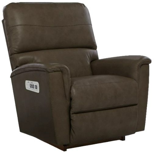 La-Z-Boy® Ava Mineral Leather Power Rocking Recliner with Headrest-0