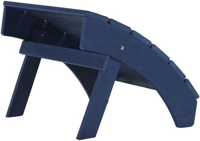 Signature Design by Ashley® Sundown Treasure Blue Ottoman-1
