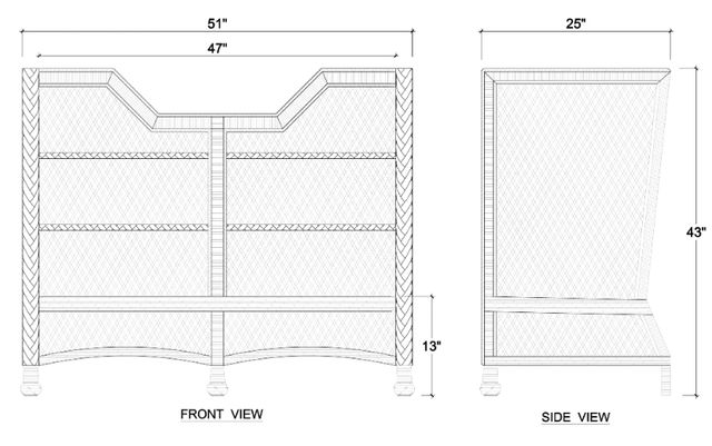 Bramble Customizable Rabana High Back Loveseat-1