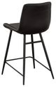 Fairfield® Nadia Black/Matte Black Counter Stool-3