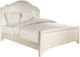 Riverside Furniture Grand Haven Feathered White King Panel Bed-0