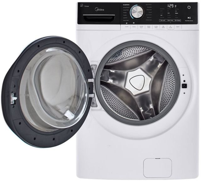 Midea® 4.5 Cu. Ft. White Front Load Washer-1