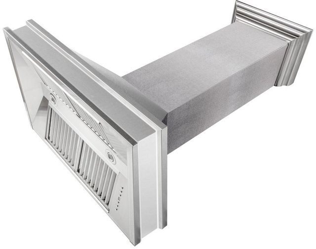 ZLINE Designer Series 36" Satin Stainless Steel Outdoor Wall Mounted Range Hood-2
