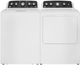 GE® White Top Load Washer & Gas Dryer Laundry Pair-0