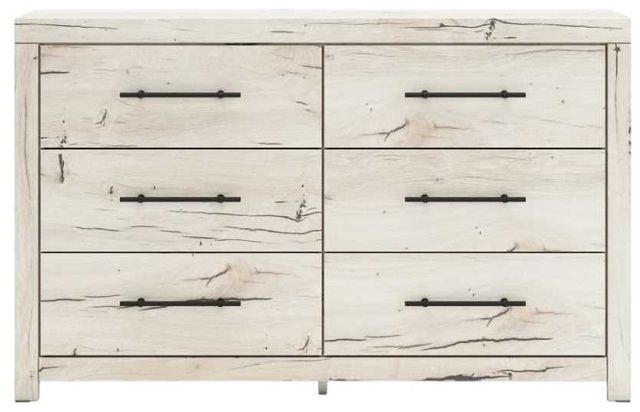 Benchcraft® Lawroy Light Natural 6-Drawer Dresser-1