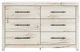 Benchcraft® Lawroy Light Natural 6-Drawer Dresser-1