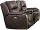 Southern Motion™ Customizable Marquis Double Power Reclining Loveseat with Headrest, Console, Hidden Cupholders and Next Level-0