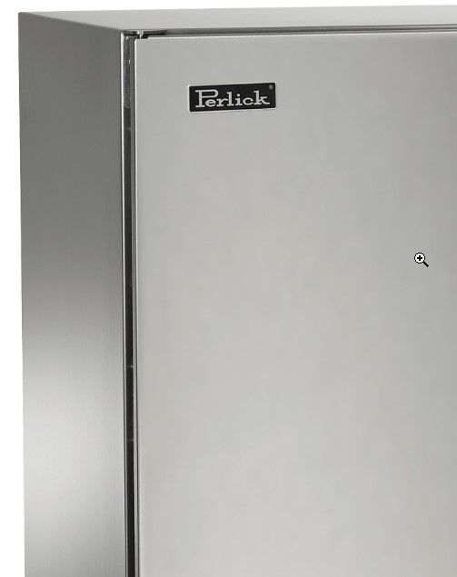 Perlick® Marine & Coastal Series 24" 5.2 Cu. Ft. Panel Ready Solid Door Undercounter Freezer-1