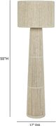 TOV Furniture Tapered Natural Floor Lamp-2