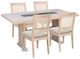 Sunny Designs™ Blair Frost Gray/Wheat Dining Chair-4
