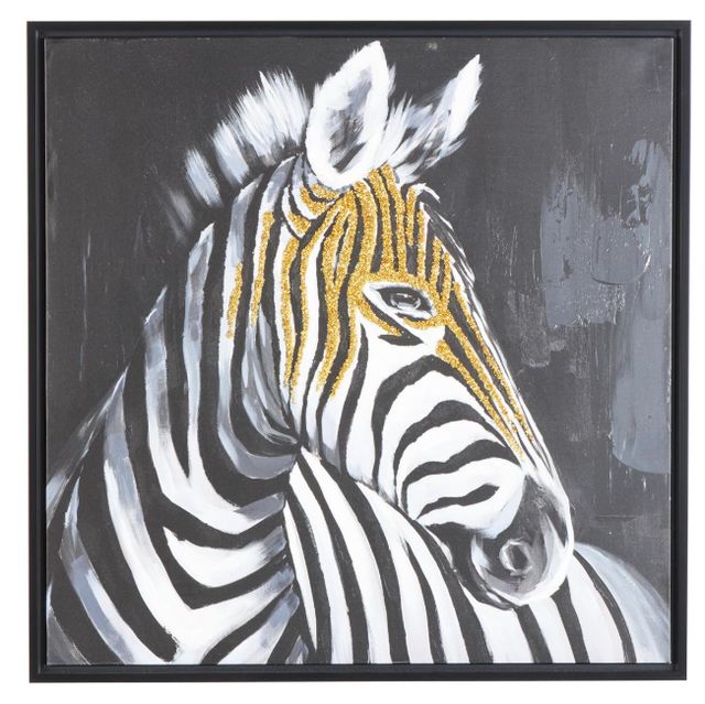 Deco Marche Zebra Wall Art-0