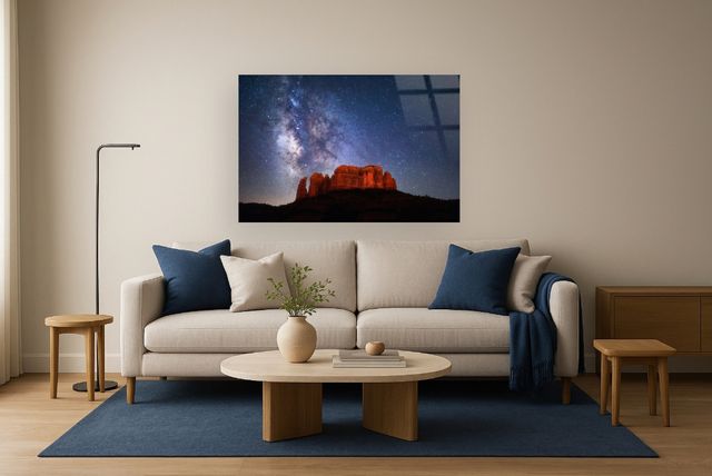Classy Living Cathedral Rock Sedona Wall Art-1