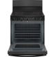 GE® 30" Black Freestanding Electric Range-1