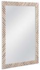 Bassett Mirror Karl Cream/Natural Wall Mirror-1