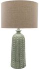 Surya Newell Dark Green Table Lamp-0