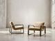 Bernhardt Aston Bernhardt Living Brown Chair-1