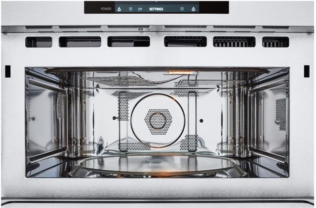 SKS 30" Satin Stainless Steel Oven/Microwave Combo Electric Wall Oven-2