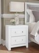Signature Design by Ashley® Raechalla White Nightstand-1