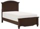 Mazin Furniture Meghan Espresso Twin Bed-1