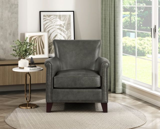 Homelegance® Braintree Gray Accent Chair-1