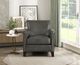 Homelegance® Braintree Gray Accent Chair-1