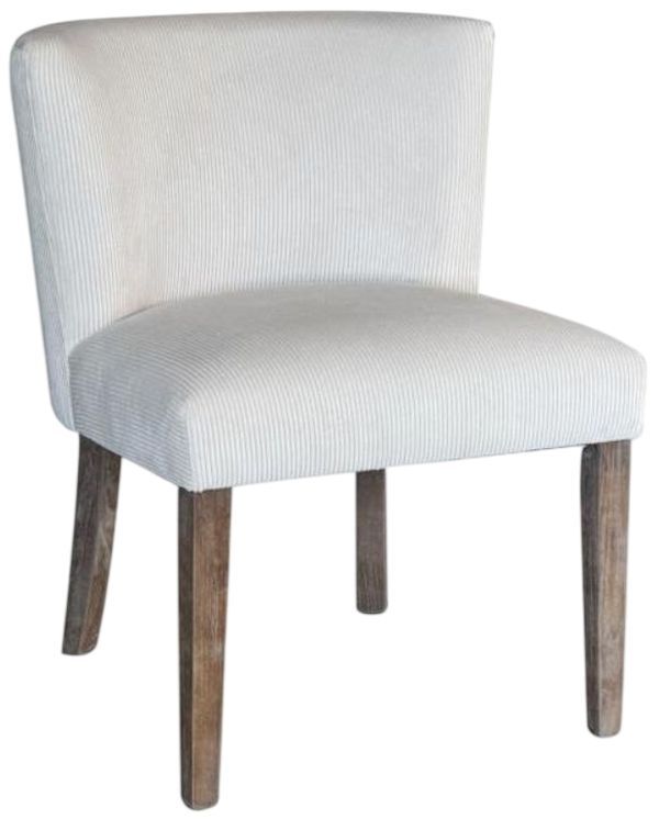 Nest Home Collections Weston Channel Ivory/Gray Wash Dining Chair-0