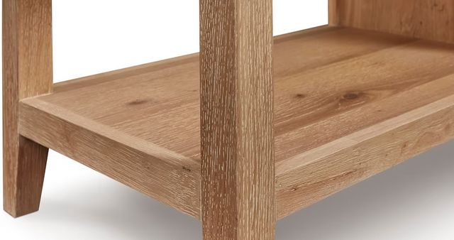 Bassett® Furniture Highland Blonde Oak Etagere-4
