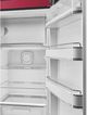 Smeg 50's Style 24" 9.5 Cu. Ft. Matt Ruby Red Compact Refrigerator-4