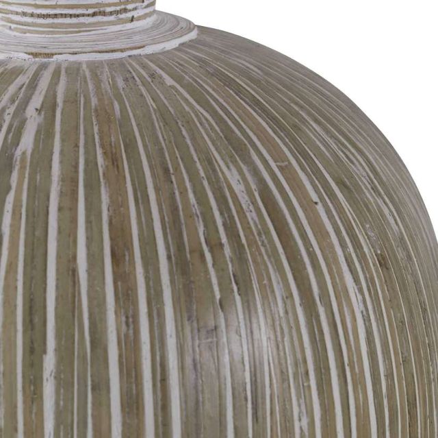 Uttermost® Islander 2-Piece White Washed Vase Set-2