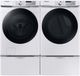 Samsung White Front Load Washer & Electric Dryer Laundry Pair-1