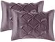 Olliix by Madison Park Essentials Plum King Joella 24 Piece Room in a Bag-3