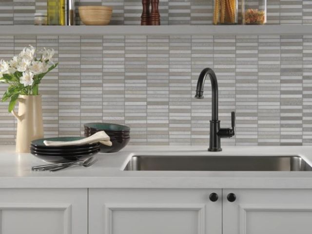 Peerless Westchester® Oil Rubbed Bronze Single Handle Kitchen Faucet-2