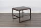 Sunny Designs™ Tyler French Brown End Table with Black Metal Frame-3