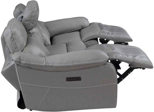 Steve Silver Co. Alpine Gray Dual-Power Reclining Sofa-4