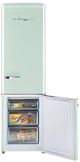 Unique Appliances 22" Summer Mint Green 10 cu. ft. Retro Off-Grid Solar DC Freestanding Bottom Freezer Refrigerator-5