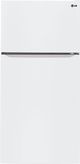 LG 23.8 Cu. Ft. Smooth White Top Freezer Refrigerator-0