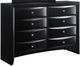 Crown Mark Emily Black Dresser-0